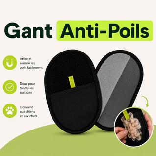 Gant Anti-Poils Chien