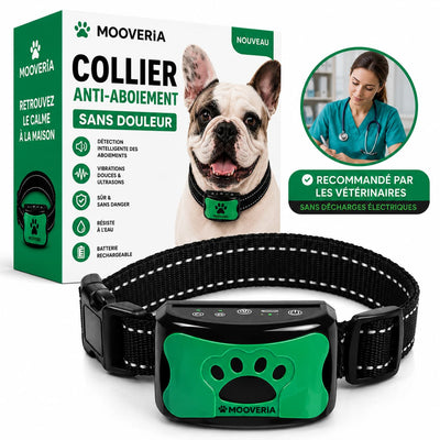 Collier anti-aboiement sans décharge pour chien