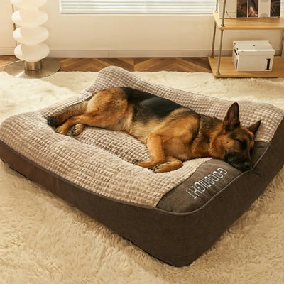Lit Orthopédique Premium Pour Chiens âgés