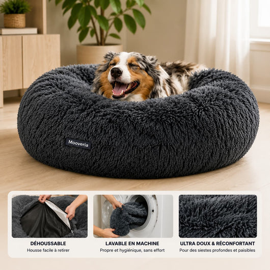 Panier Anti-Stress pour Chien – Coussin Apaisant