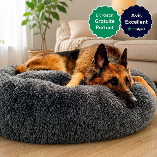 Panier Anti-Stress pour Chien – Coussin Apaisant